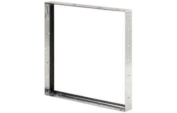 Galvanized filter holding frames