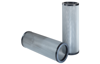 Cartridge filters for active carbons