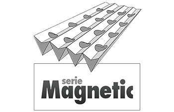 Serie Magnetic - con bandelle metalliche